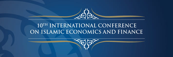 Banner announcing an industry conference participation.