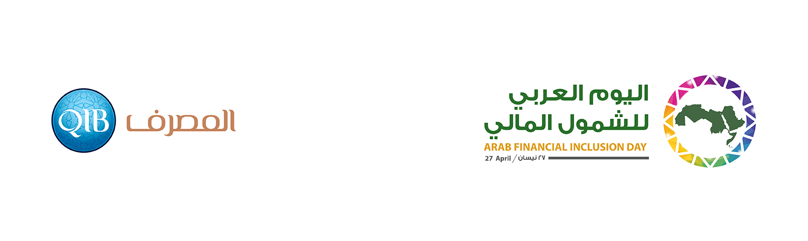 Logo banner promoting customer support initiative.