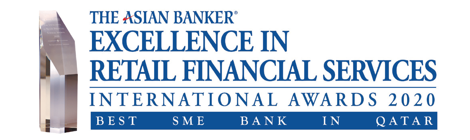 Home banner highlighting SME award recognition.