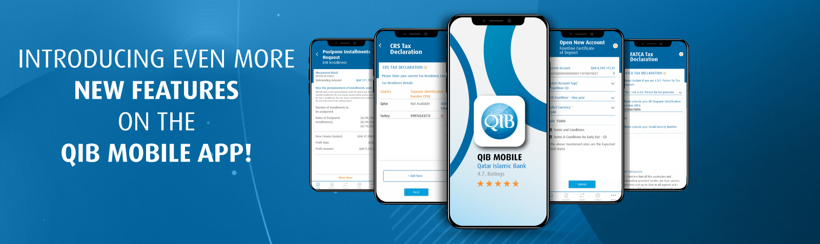 Homepage banner promoting all-in-one banking features.