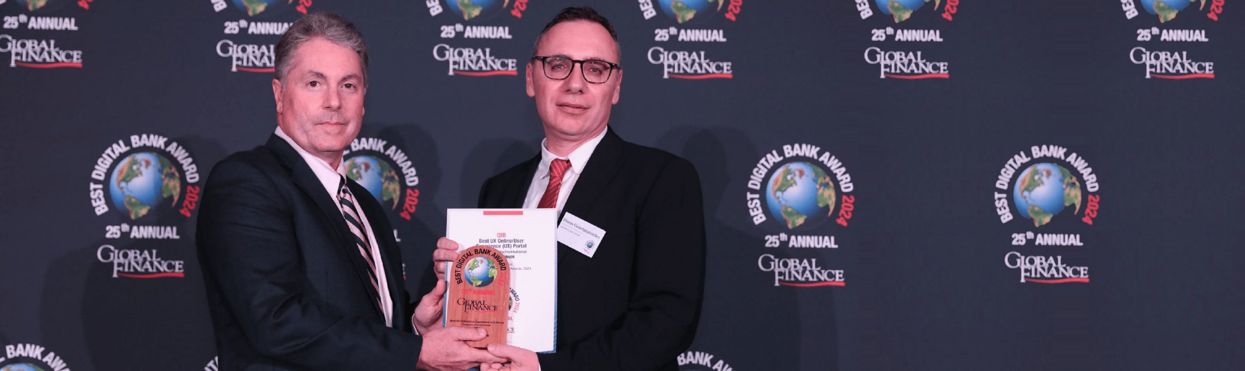 Home banner highlighting Global Finance awards 2024
