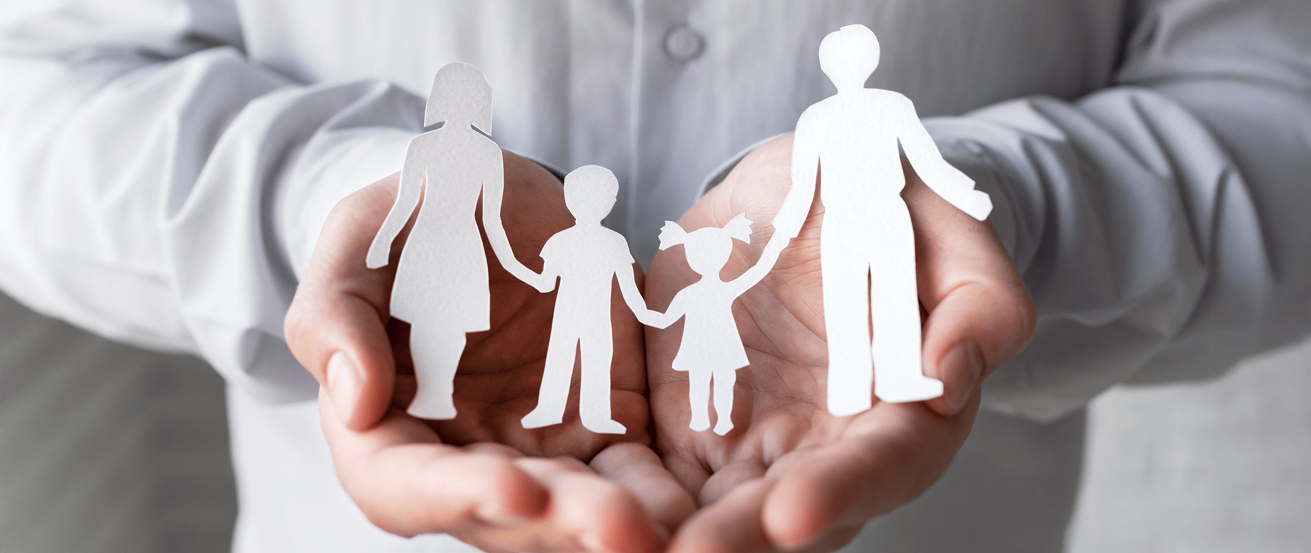 Banner promoting family shield protection plan.