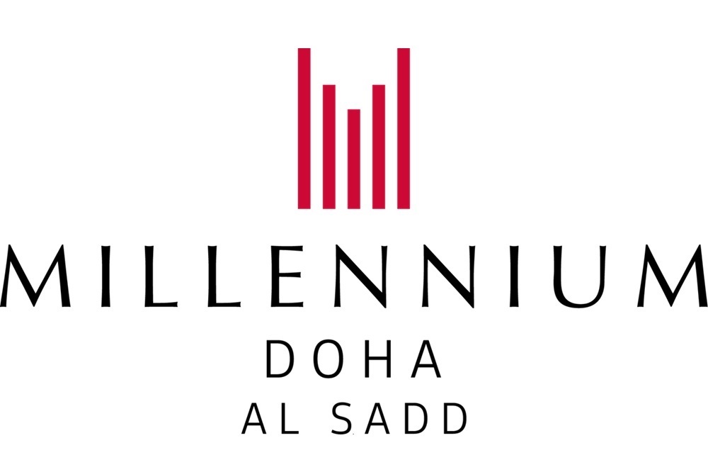 Lounge logo associated with Millennium Doha property.