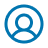 Icon showing user profile avatar