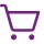 Icon showing shopping cart representing purchases