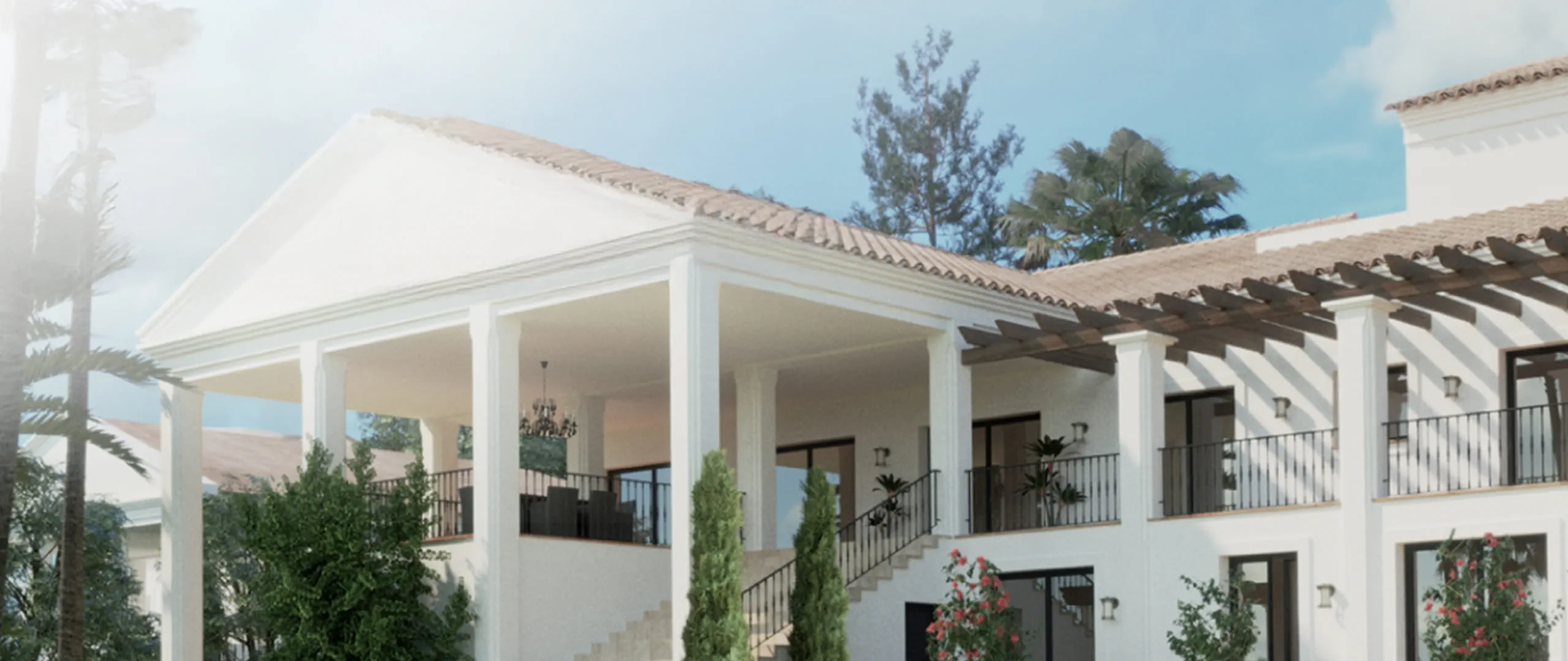 Banner promoting home finance product offering.