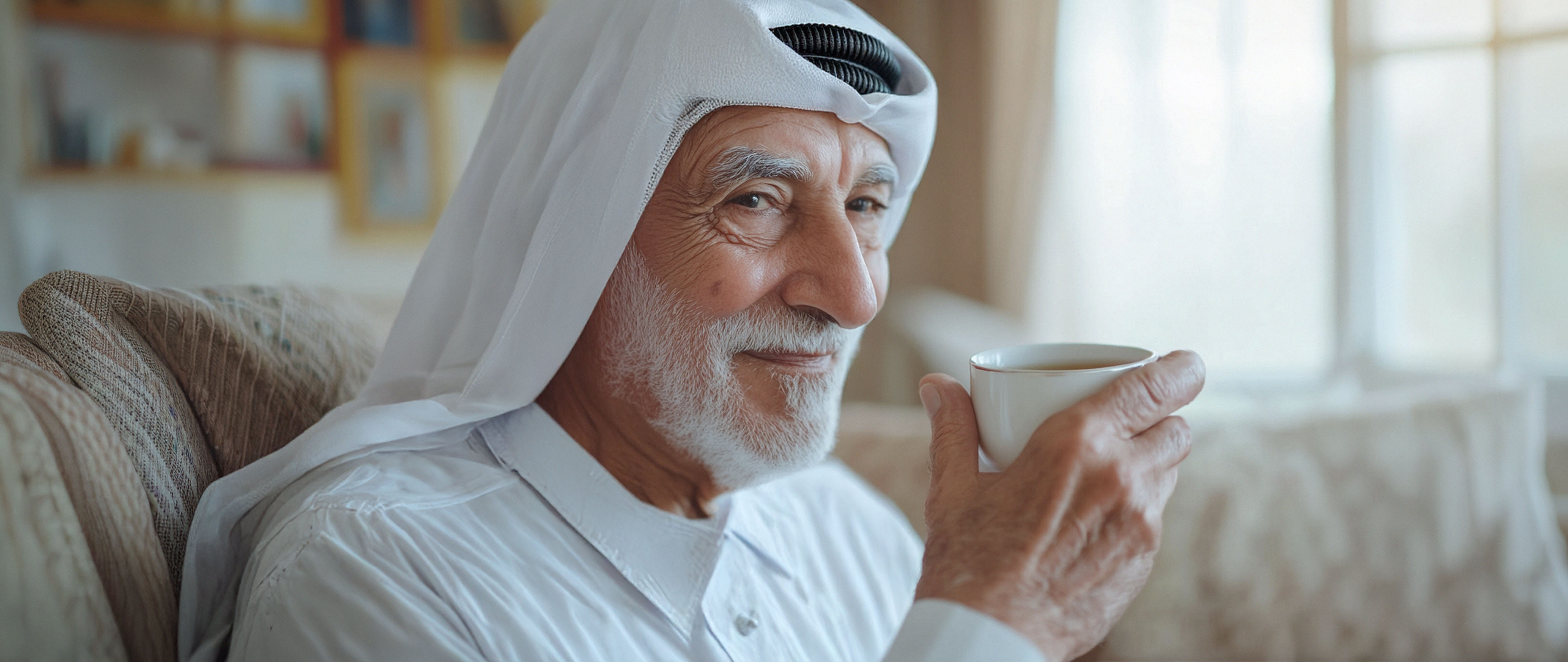 Banner promoting Qard Al Hasan financing product.