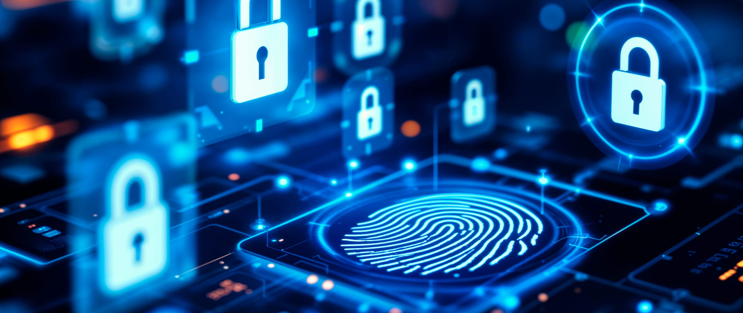 Banner providing identity protection tips.