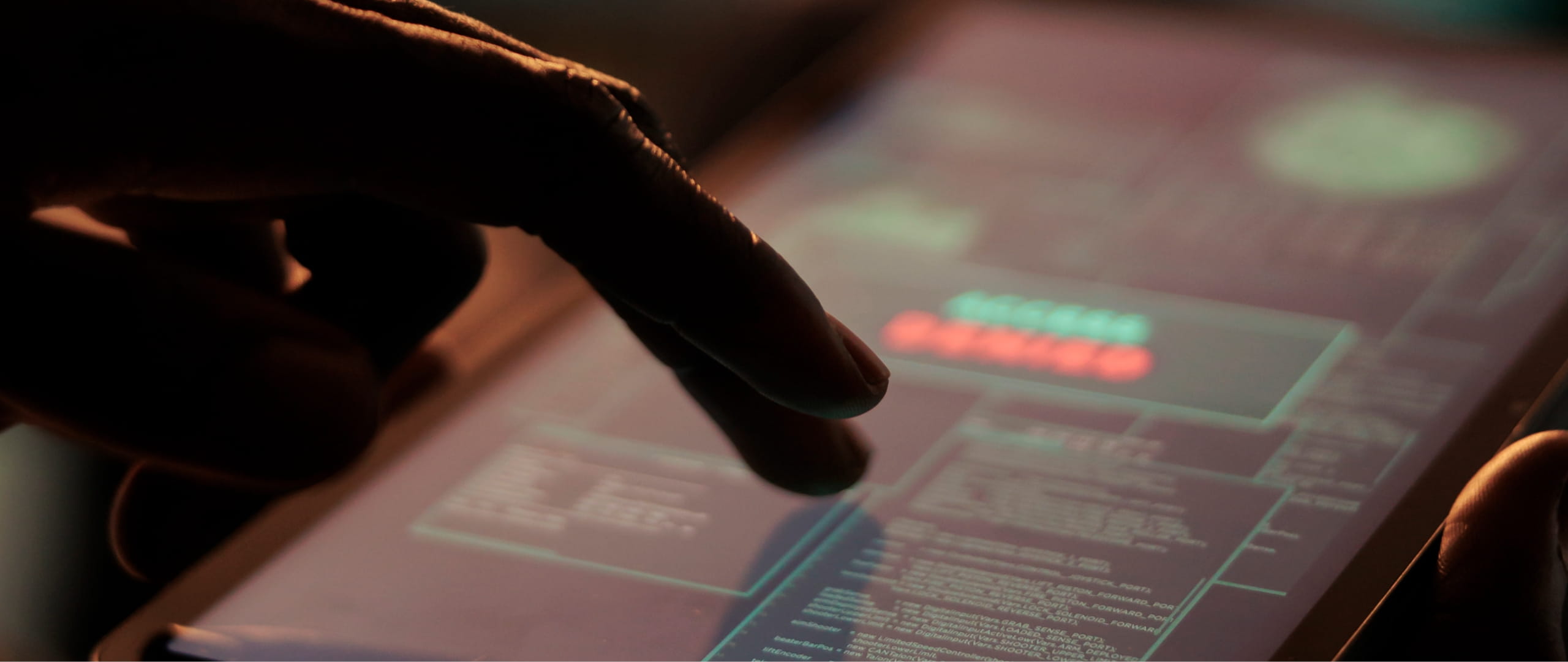 Banner warning about online banking scams.