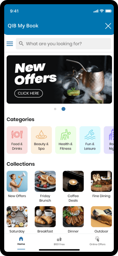 Step screen instructing users to tap the Mybook banner within the mobile app.