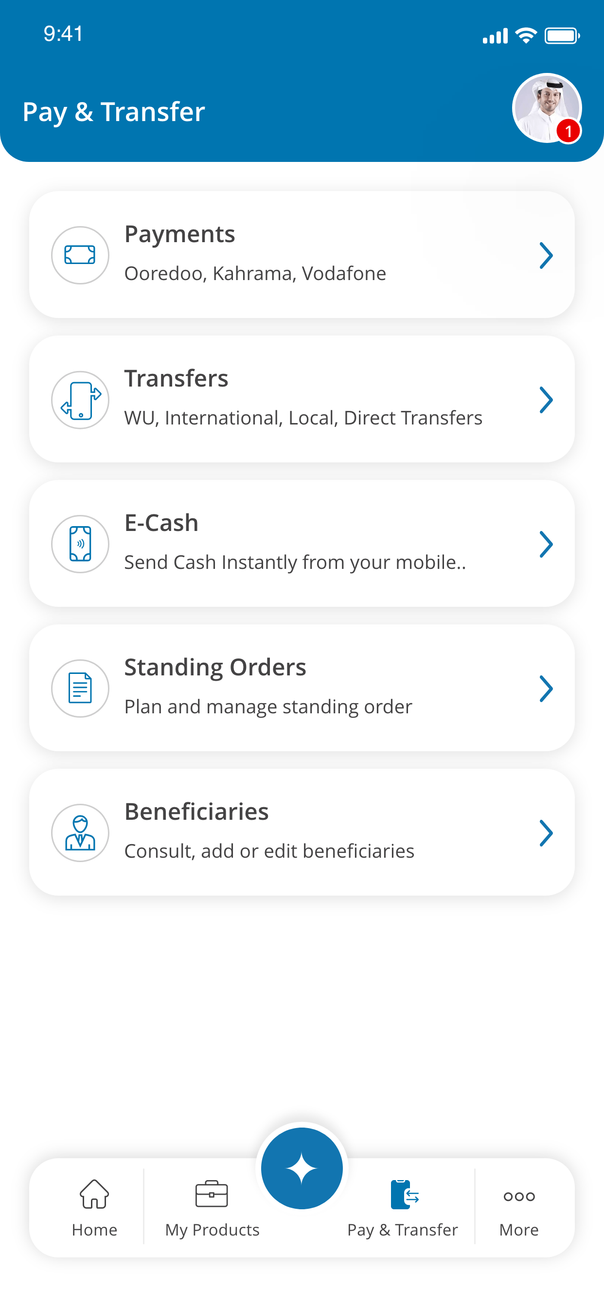 Generic mobile interface image