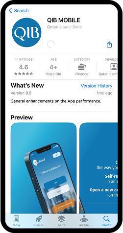 Mobile screen displaying application interface