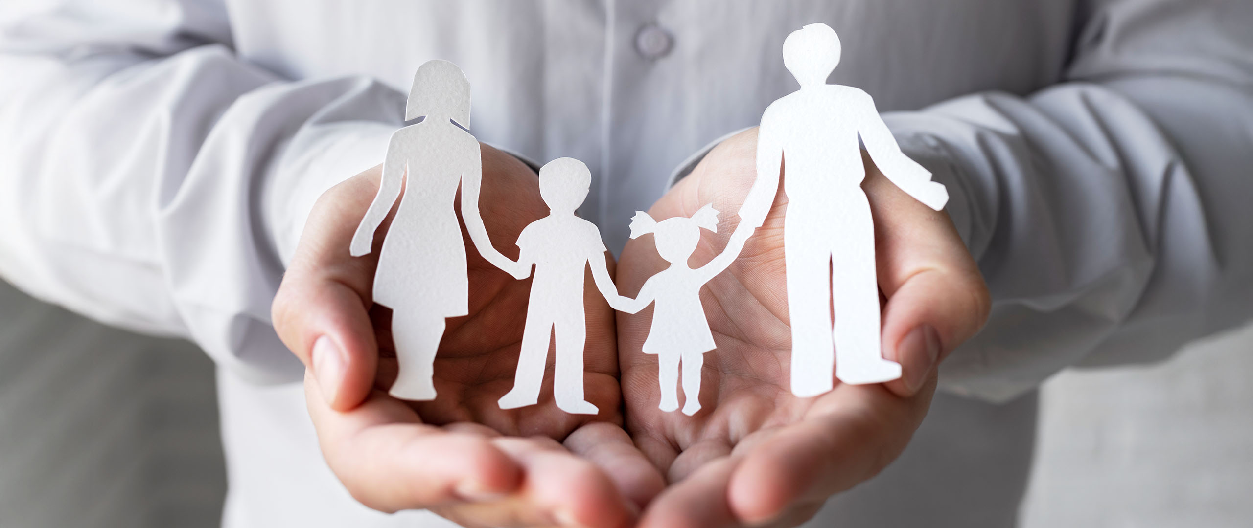 Banner promoting family shield wage protection plan.