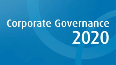 Cover thumbnail for Corporate Governance report 2020.