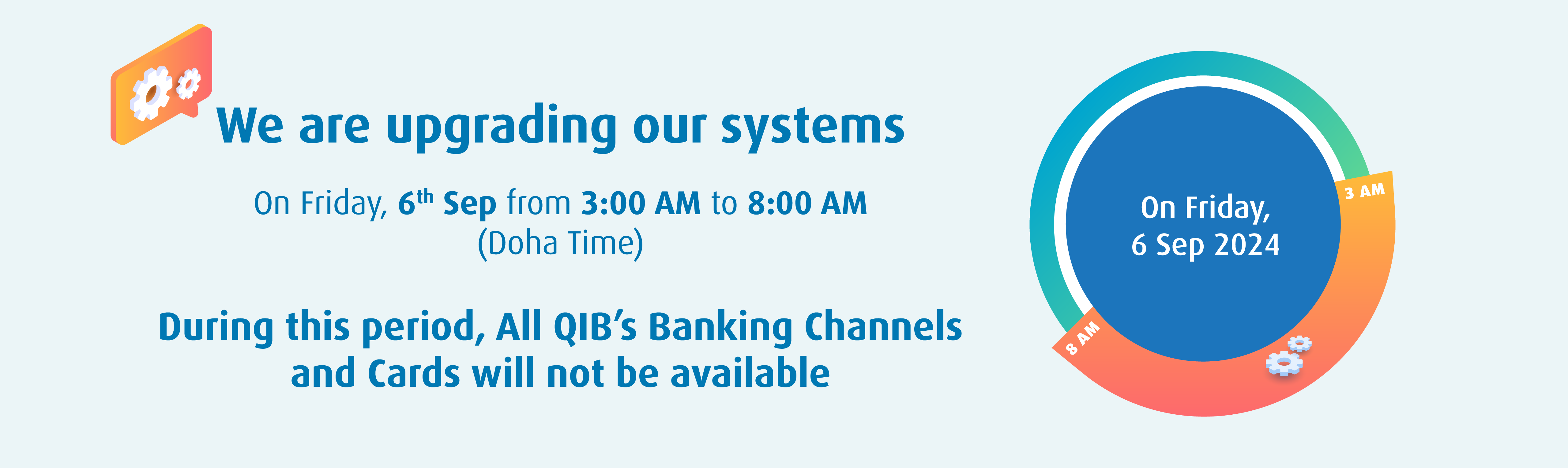 Upgrading Our Systems to Serve You Better