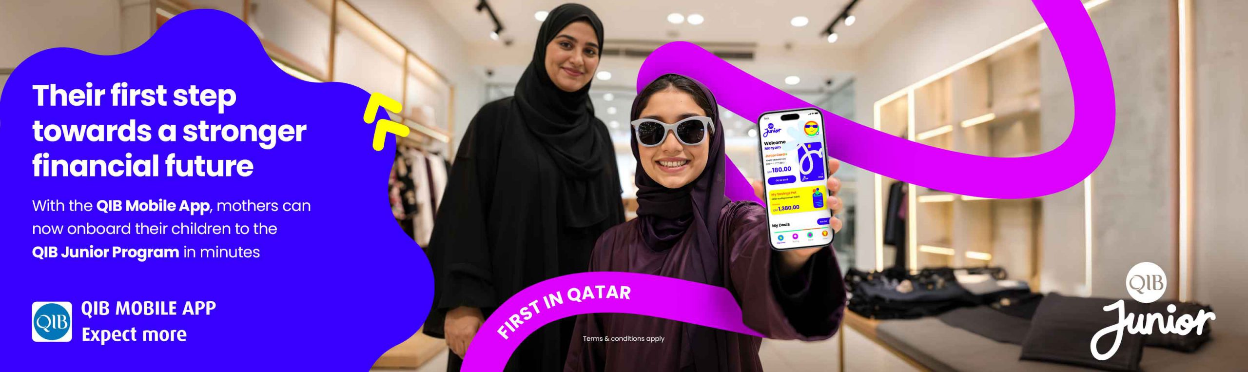 QIB Enhances QIB Junior App with New Features for Parents and Children